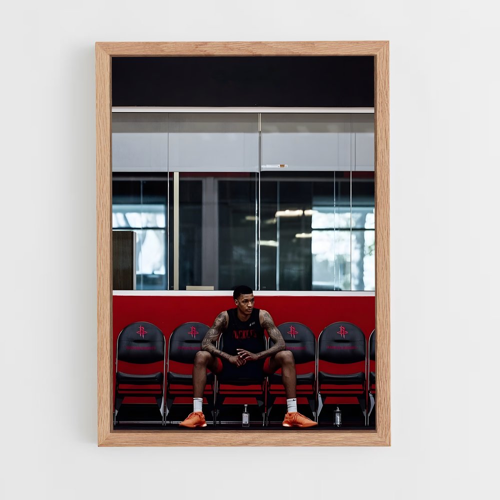 Poster Le Banc d'Entraînement – affiche Basketball (vue 4)